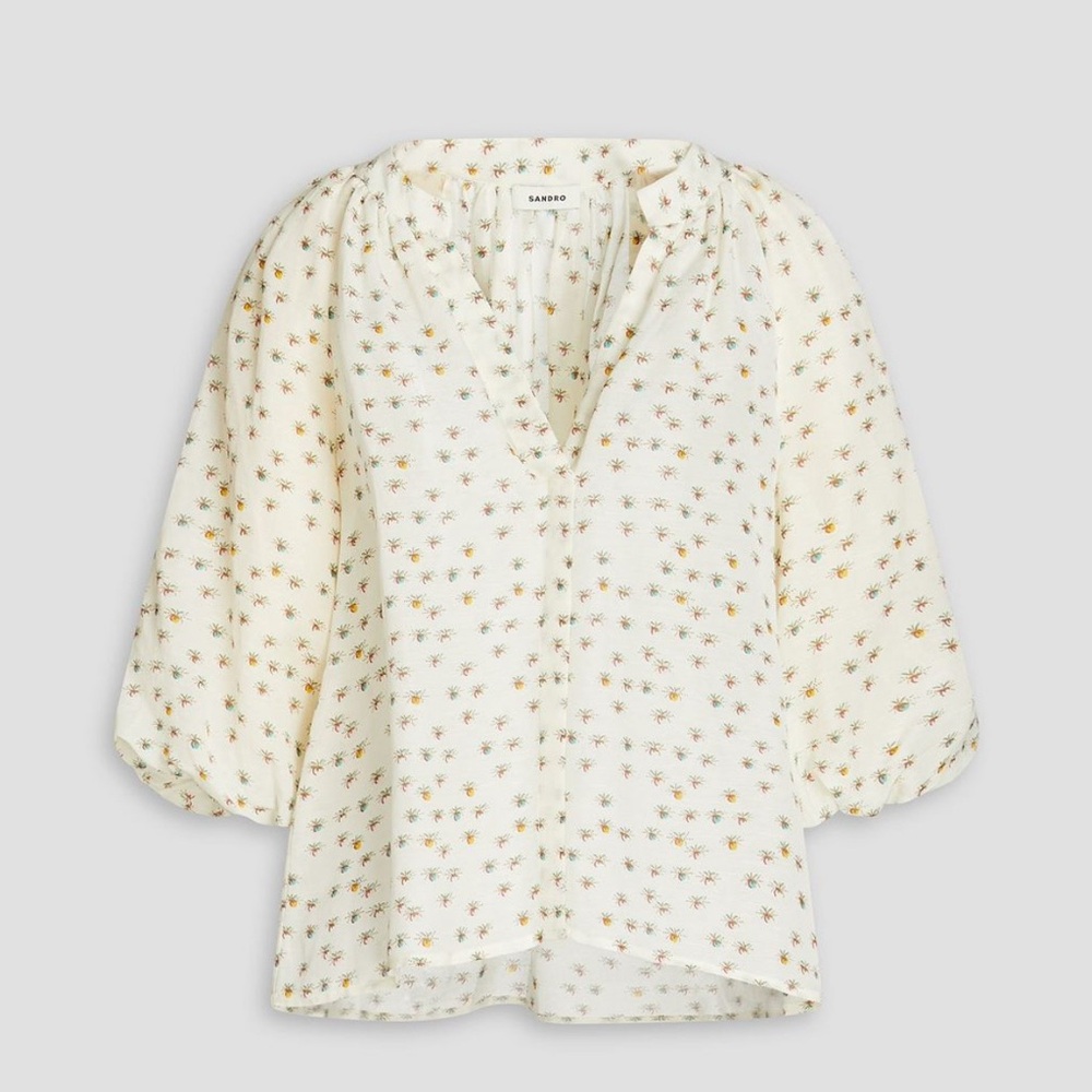 SANDRO woven blouse